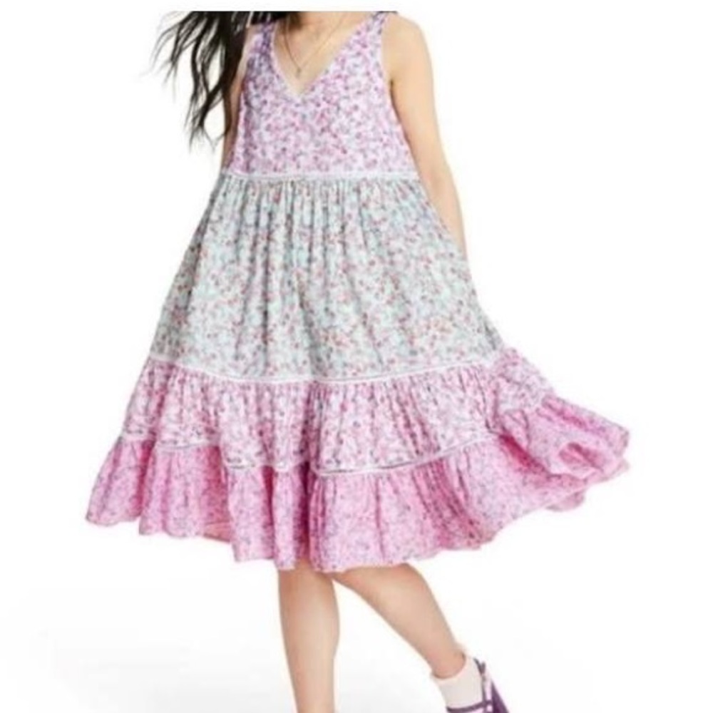Loveshackfancy x Target 🩷 Tiered Pastel Floral Dress